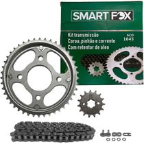 Kit Relação Com Retentor Honda Cg 160 Titan Fan Start 160 Cor:cinza Kit Relação Com Retentor Honda Cg 160 Titan Fan Start 160 Cor:cinza
