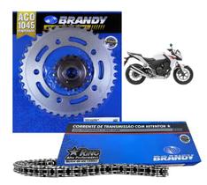 Kit Relação Completo 520x112L Honda CB 500F 2013 em Diante _ Brandy