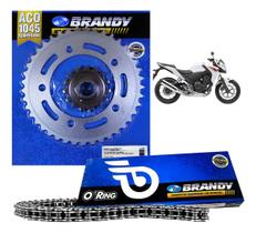 Kit Relação Completo 520x112l Honda Cb 500f 2013 Em Diante