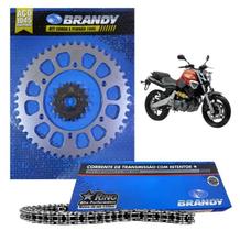 Kit Relação Completo 520x112L Yamaha MT 03 660 2006 até 2012 _ Brandy