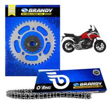 Kit Relação Completo 520x114l Para Moto Honda Nc 750x