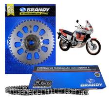 Kit Relação Completo 525x124L Honda XRV 750 Africa Twin 1990 até 1992 _ Brandy