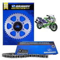 Kit Relação Completo 530x112L Moto Kawasaki ZX 9R 1994 até 1997 _ Brandy
