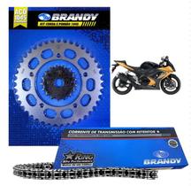 Kit Relação Completo 530x112L Suzuki GSX R1000 2007 até 2008 _ Brandy Kit Relação Completo 530x112L Suzuki GSX R1000 2007 até 2008 _ Brandy