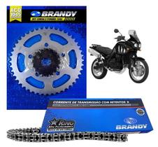 Kit Relação Completo 530x114L Para Moto Triumph Tiger 955 2001 até 2004 _ Brandy