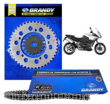 Kit Relação Completo 530x114L Triumph Tiger 1050 2007 até 2014 _ Brandy Kit Relação Completo 530x114L Triumph Tiger 1050 2007 até 2014 _ Brandy