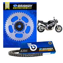 Kit Relação Completo Brandy Para Moto - Suzuki Sv 650 1999 Até 2013 - 525x114l
