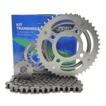 Kit relacao (corrente,coroa e pinhao) cobreq tit125/fan125 ate2008 Kit relacao (corrente,coroa e pinhao) cobreq tit125/fan125 ate2008