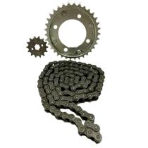 Kit Relação Corrente/coroa E Pinhão Pop 100 Cawu