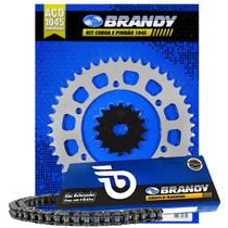 Kit relacao (corrente+coroa+pinhao) brandy yamaha xj6 09-15