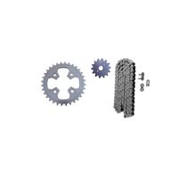 Kit Relação Corrente Coroa Pinhão Fym Fy 250 Sem Retentor