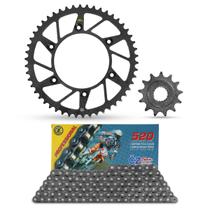Kit Relação Corrente Cz S/ Retentor Transmissão Durag Crf 250rx Crf 450r 450x