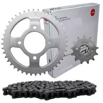 Kit Relação Dafra Apache 150 Aço 1045 S/ Retentor Scud Rei