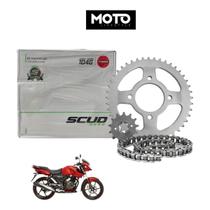 Kit Relação Dafra Apache 150 Aço 1045 Transmissão 181 Kit Relação Dafra Apache 150 Aço 1045 Transmissão 181