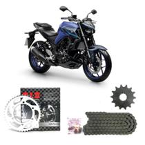 Kit relação did linha premium r3 mt03 c retentores