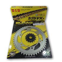 KIT RELAÇÃO DURAG DIDVX3 Dourado BMW F650GS 2008 A 2012