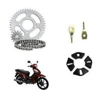 Kit Relação Esticadores Corrente E Coxim Shineray Jet 50cc Kit Relação Esticadores Corrente E Coxim Shineray Jet 50cc