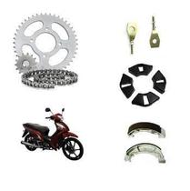 Kit Relação Esticadores Lona Freio Coxim Shineray Jet 50cc