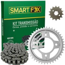 Kit Relação Fan 125 2009 2010 2011 2012 2013 2014 Aço 1045 Kit Relação Fan 125 2009 2010 2011 2012 2013 2014 Aço 1045