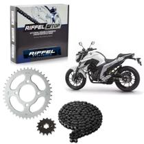Kit Relação Fazer 250 2018 2019 C/ Retentor Original Riffel Kit Relação Fazer 250 2018 2019 C/ Retentor Original Riffel