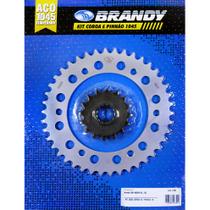 Kit Relação Honda CBR 600RR 2003 até 2006 Brandy - Sem Corrente