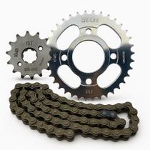 Kit Relação Honda Cg 125 1977 Á 1982 Biroka Aço1045