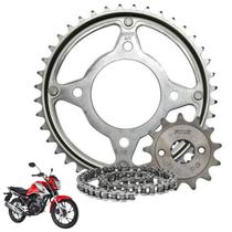 Kit Relação Honda Cg 160 Titan Fan Start Transmissão Scud Kit Relação Honda Cg 160 Titan Fan Start Transmissão Scud