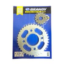 Kit Relação Honda CG até 1982 / ML / Turuna / Dafra Speed 150 Brandy - Sem Corrente