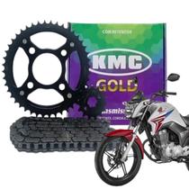 Kit Relação Honda Cg Titan Fan 150 Original Kmc Com Retentor
