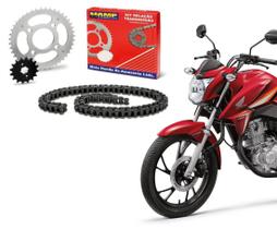 Kit Relação Honda Hamp Cg Titan Fan 160 Ks Es Esd Ex Start