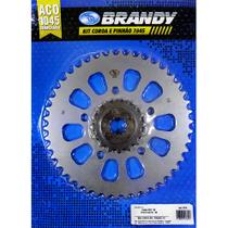 Kit Relação Honda XRV 750 Africa Twin 1990 até 1992 Brandy - Sem Corrente