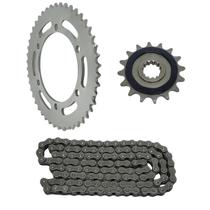 Kit relacao importado c/retentor (520uo x 118l/46d/16d) xj6 2009 a 2015