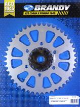 Kit Relação Kawasaki ER 6F/ER 6N 2006 até 2016 / Kawasaki Versys 650 / Kasawaki Ninja 650 Brandy - Sem Corrente