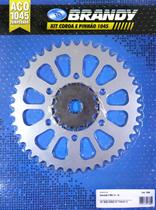 Kit Relação Kawasaki Z1000 2014 Até 2016 / Kawasaki KLZ 1000 Versys 2012 Até 2016 Brandy - Sem Corrente Kit Relação Kawasaki Z1000 2014 Até 2016 / Kawasaki KLZ 1000 Versys 2012 Até 2016 Brandy - Sem Corrente