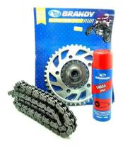 Kit Relação Ktm 990 Supermoto 2008 2010 + Graxa Spray (944) Kit Relação Ktm 990 Supermoto 2008 2010 + Graxa Spray (944)