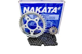 Kit Relação Nakata Honda Cb 300r 2009 até 2015 aço 1045