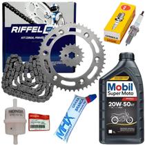 Kit Relação, Óleo, Vela, Filtro Combustível Bros 150 03 Á 08 Kit Relação, Óleo, Vela, Filtro Combustível Bros 150 03 Á 08