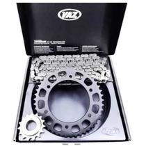 Kit Relação P/ Fazer 250 Com Retentor Black Edition Velocidade Final 45/16 Vaz Kit Relação P/ Fazer 250 Com Retentor Black Edition Velocidade Final 45/16 Vaz