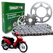 Kit Relação Pinhão Corrente Coroa Biz 110i 2016 2017 2018 2019 2020 2021