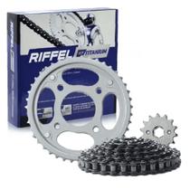 KIT RELAÇÂO POP 110i 2016/2020 RIFFEL TITANIUM KIT RELAÇÂO POP 110i 2016/2020 RIFFEL TITANIUM