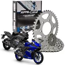 Kit Relação Riffel com Retentor Yzf R15 R-15 2022 2023 2024 2025 Kit Relação Riffel com Retentor Yzf R15 R-15 2022 2023 2024 2025
