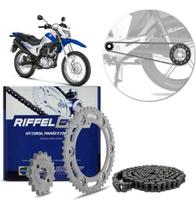 Kit Relação Riffel Honda Nxr Bros 150 Titanium Aço 1045 Kit Relação Riffel Honda Nxr Bros 150 Titanium Aço 1045