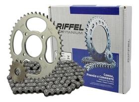Kit Relação Riffel Suzuki Yes Intruder Katana 125 Aço 1045 Kit Relação Riffel Suzuki Yes Intruder Katana 125 Aço 1045