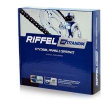 Kit Relação Riffel Titanium Ys250 Fazer 18-22 Fazer250 06-17 Kit Relação Riffel Titanium Ys250 Fazer 18-22 Fazer250 06-17