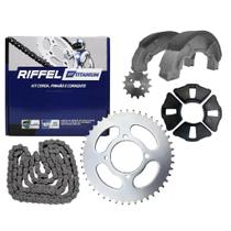 Kit Relação Riffel Yamaha Factor 125 2011 a 2013 com Bucha e Lona