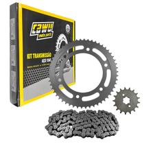 Kit Relação Sem Retentor Bros 150 2003 A 2015 Aço 1045 Cawu Kit Relação Sem Retentor Bros 150 2003 A 2015 Aço 1045 Cawu