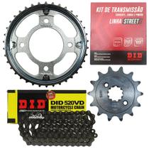 Kit Relação Street Did 520 Vd 110 Elos 38/14 Honda Cb 300 Twister 2023 até 2024