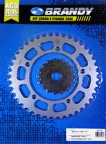 Kit Relação Suzuki GSX-R1000 2001 até 2006 Brandy - Sem Corrente Kit Relação Suzuki GSX-R1000 2001 até 2006 Brandy - Sem Corrente