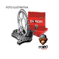 Kit relação titan 150 2004 a 2015 cg fan transmissao honda - DAROM