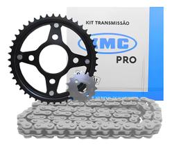 Kit Relação Titan 160 Fan 160 Aço 1045 Sem Retentor Kmc Pro